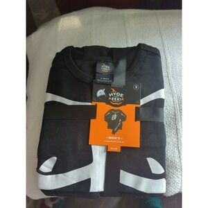 NWT‼ HYDE AND EEK  Men's Black 2-Piece Pajama Set Skeleton Bones Small
